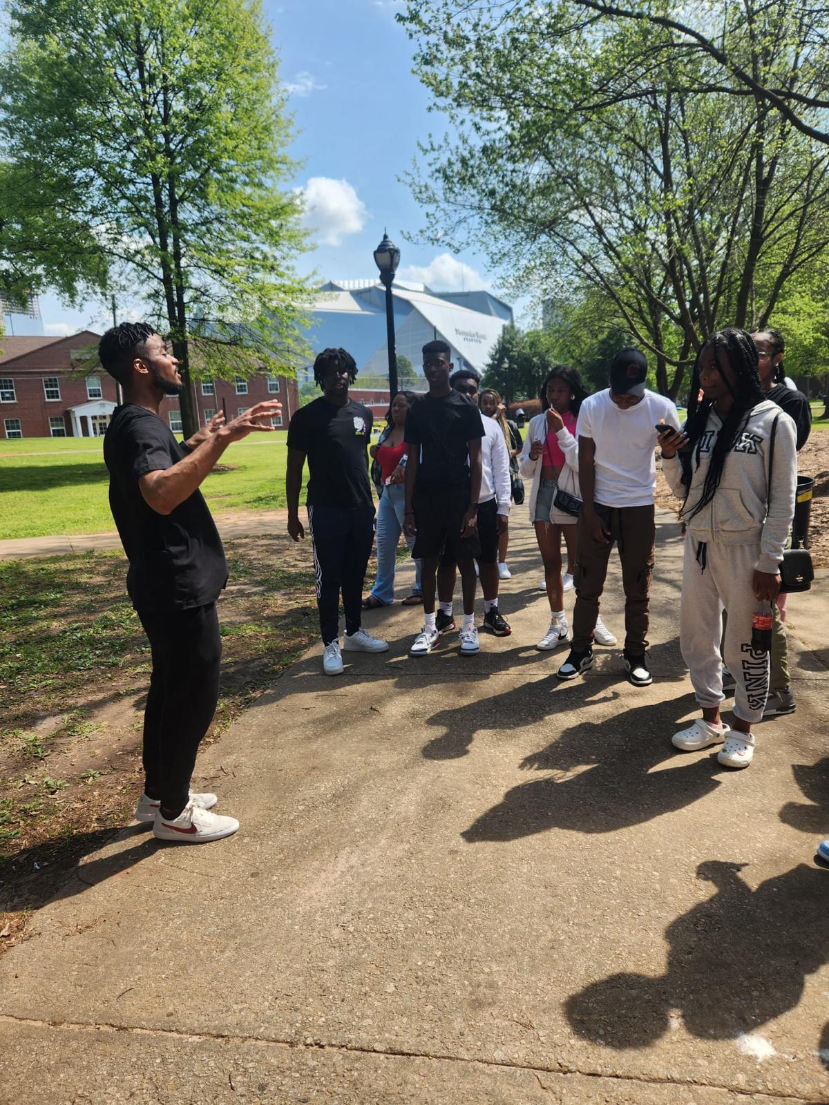 Campus tour guide