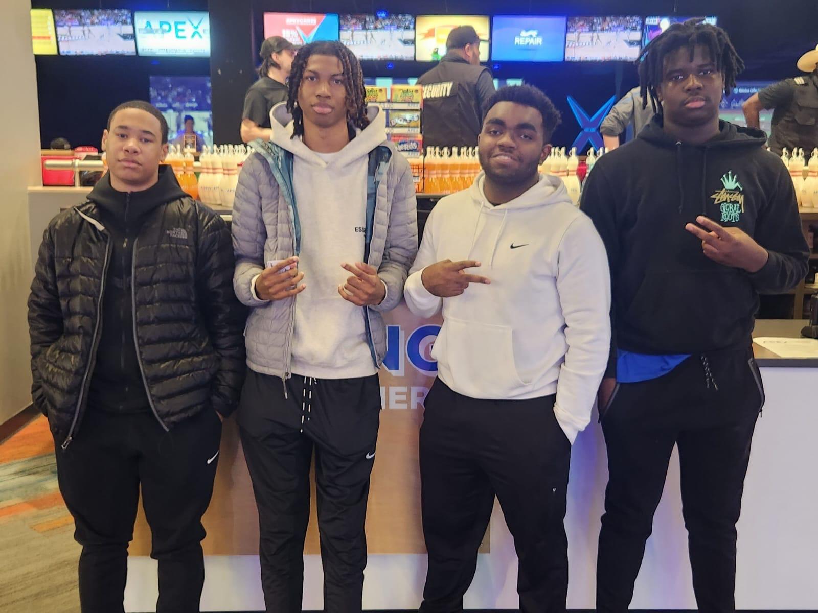 Male student group